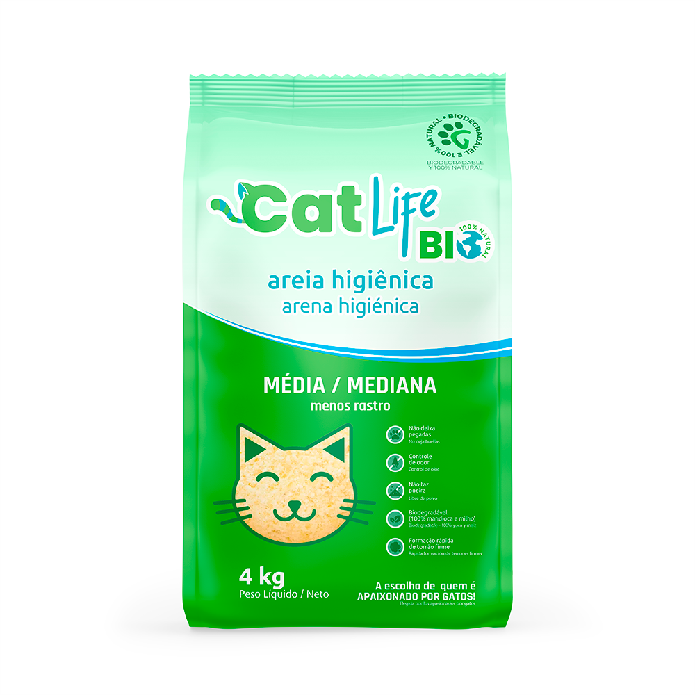CAT LIFE BIO MÉDIA 4KG