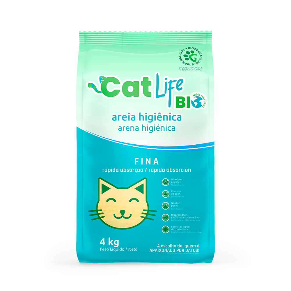 CAT LIFE BIO FINA 4KG